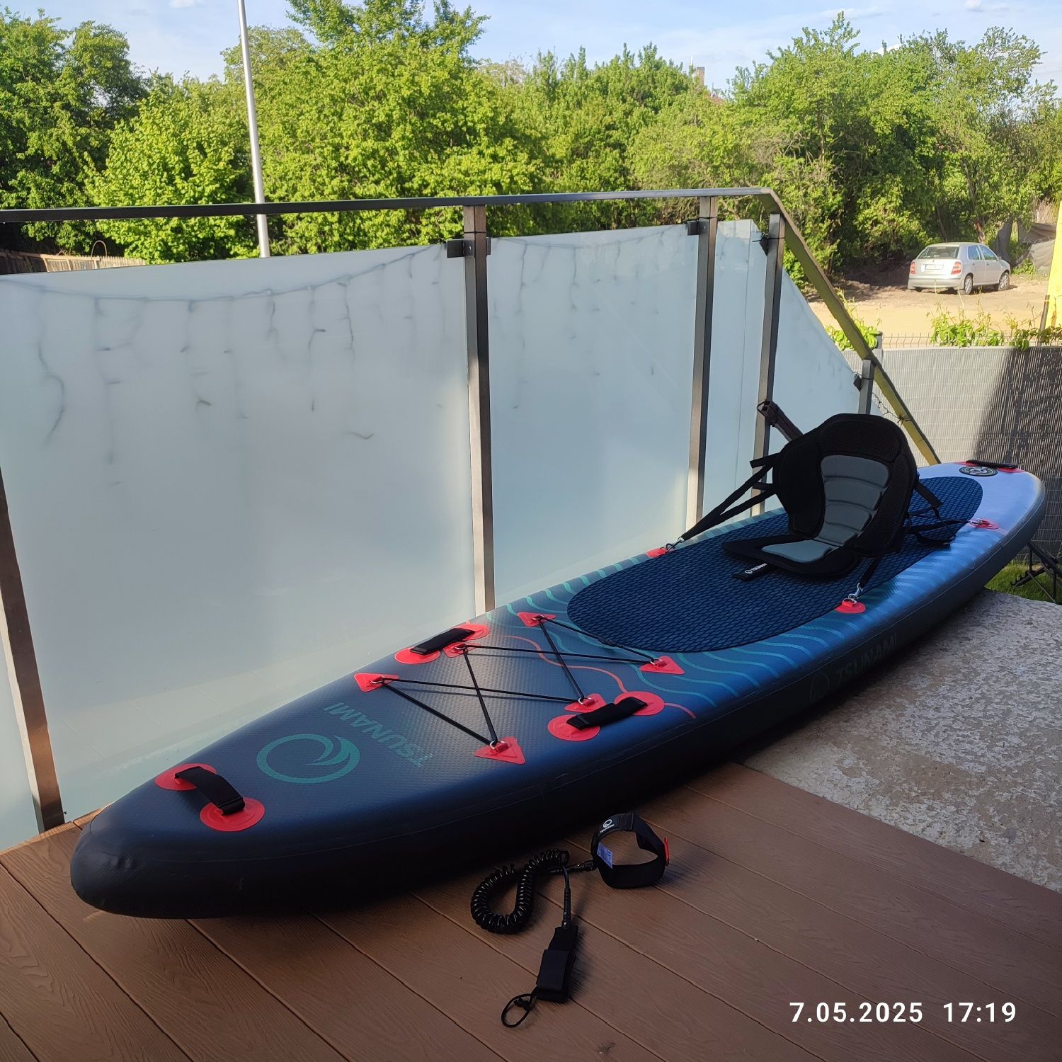 Deski SUP TSUNAMI 350 PRO Wrocław Maślice Wypożyczalnia