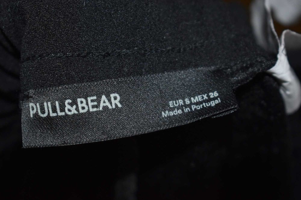 Spodnie dresowe dresy S zwężane lampasy rurki slim materiałowe sportow