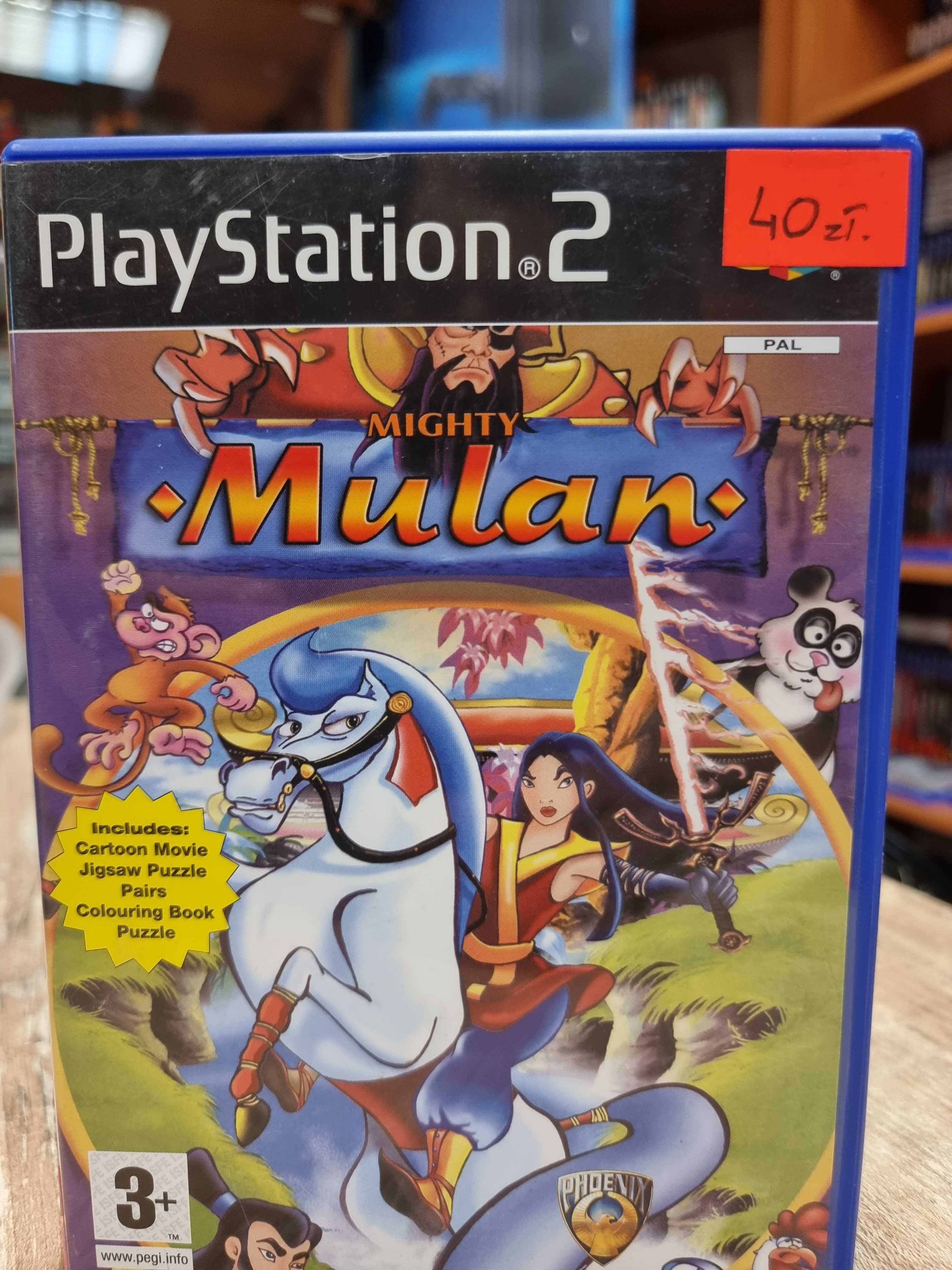 Mighty Mulan PS2, Sklep Wysyłka Wymiana