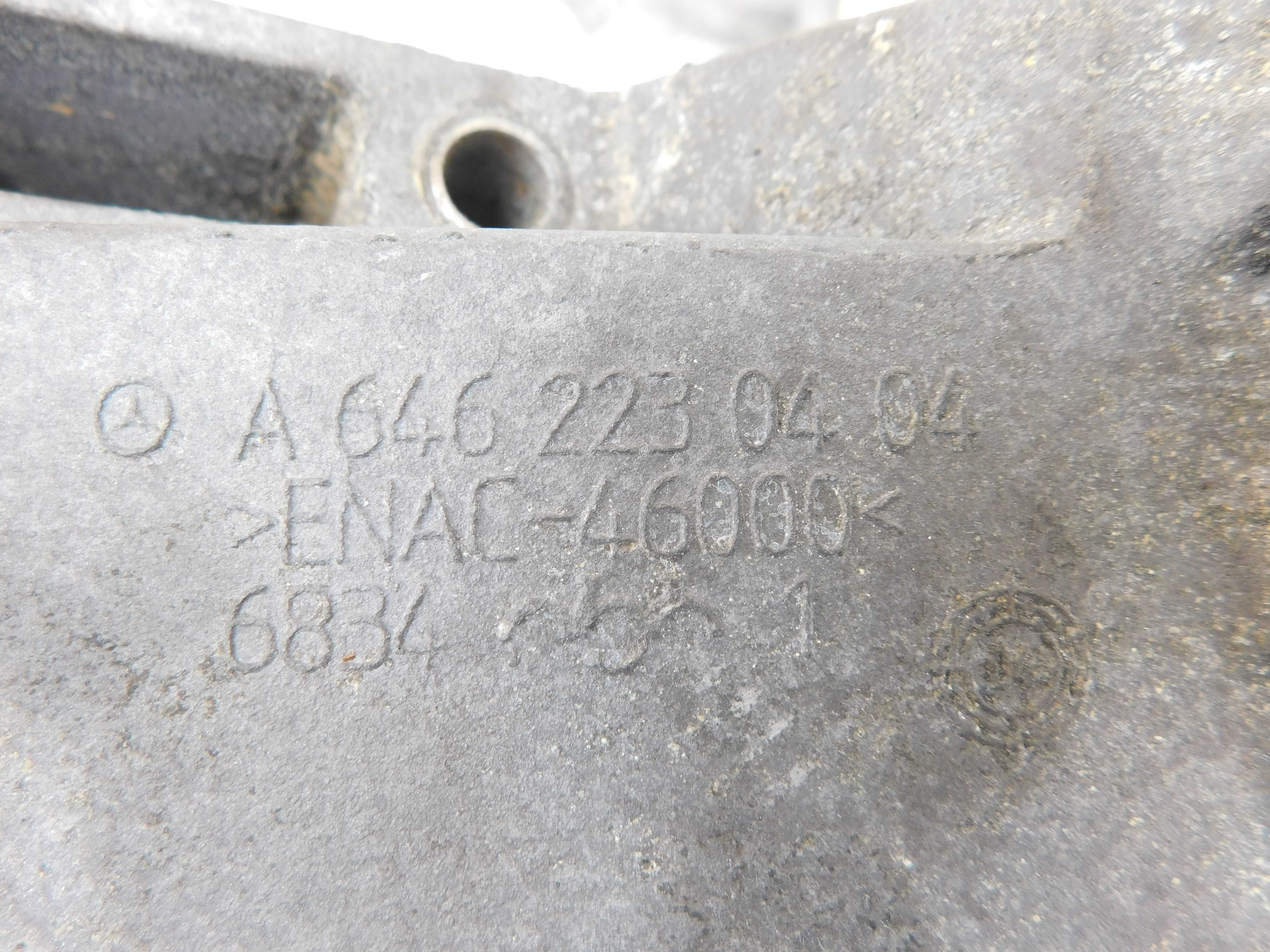 Łapa silnika komplet Mercedes Sprinter 2.9 TD 646 SWAP OEM sprawne