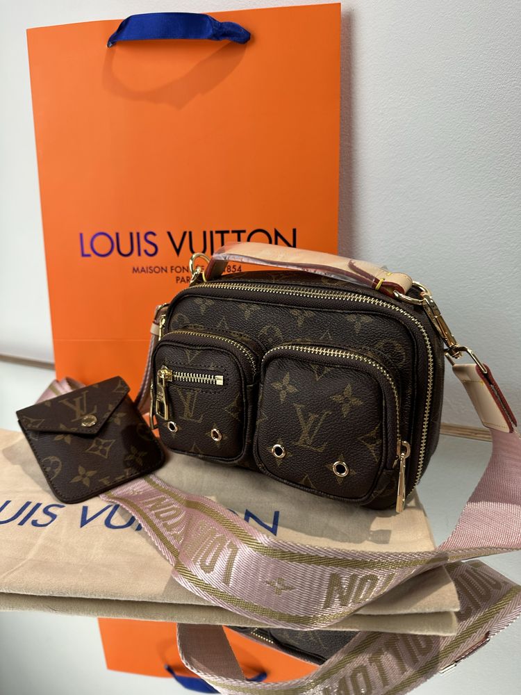 Torebka damska Louis Vuitton Crouise utility monogram listonoszka LV