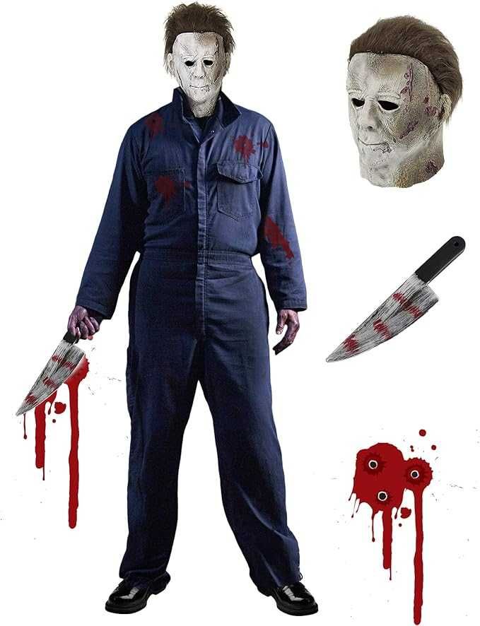 STRÓJ KOSTIUM przebranie cosplay Michael Myers XL nożownik