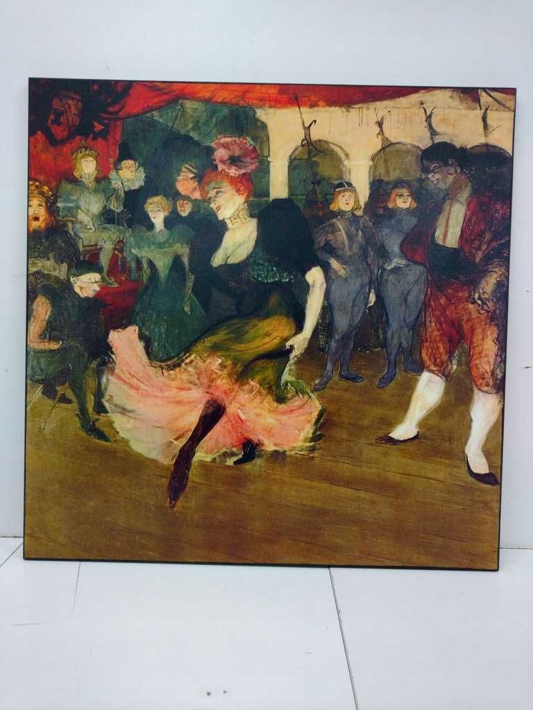 Obraz impresjonistyczny Toulouse-Lautrec "Chilperic" [tancerka] 70x70