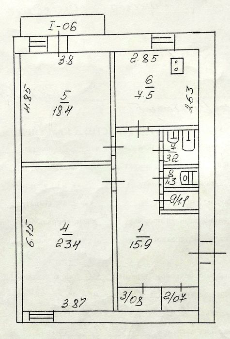 Продам 2х комн квартира у. Сичеславская, 23 Кресс Спецпроект общ. 73м!