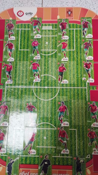 Colecção Ímanes Galp (Mundial 2006) Selecção Portuguesa - Completo