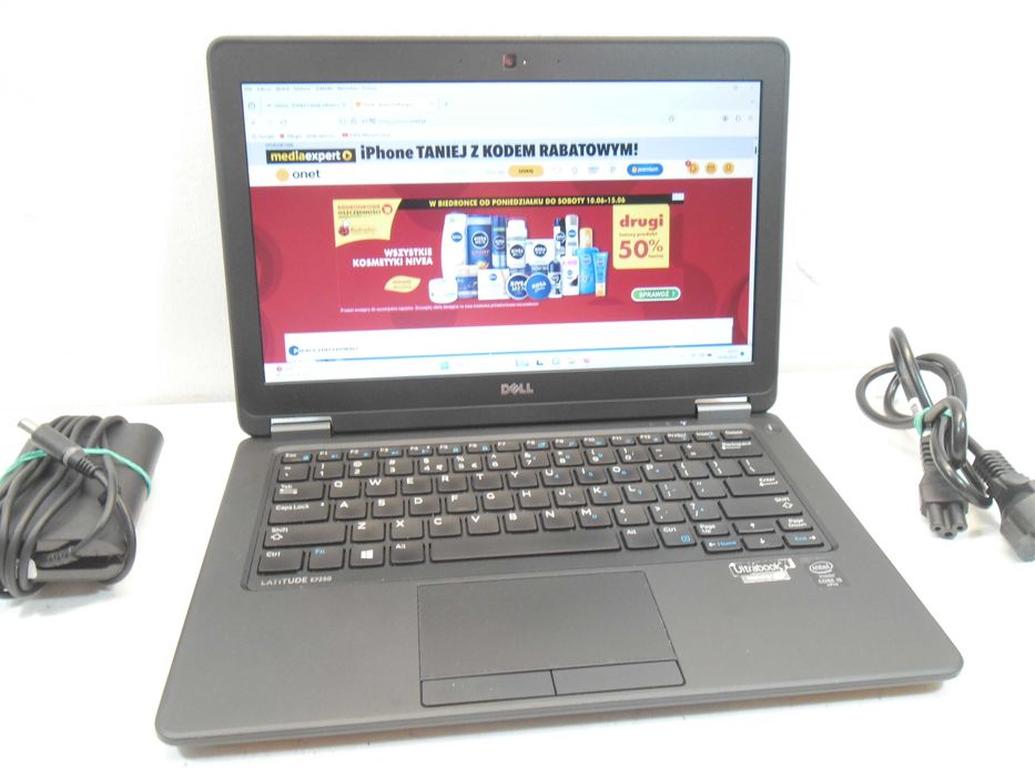 SPRAWDŹ ! Laptop Dell Ultrabook i5/8GB/SSD HDMI, 12.5 sklep ss
