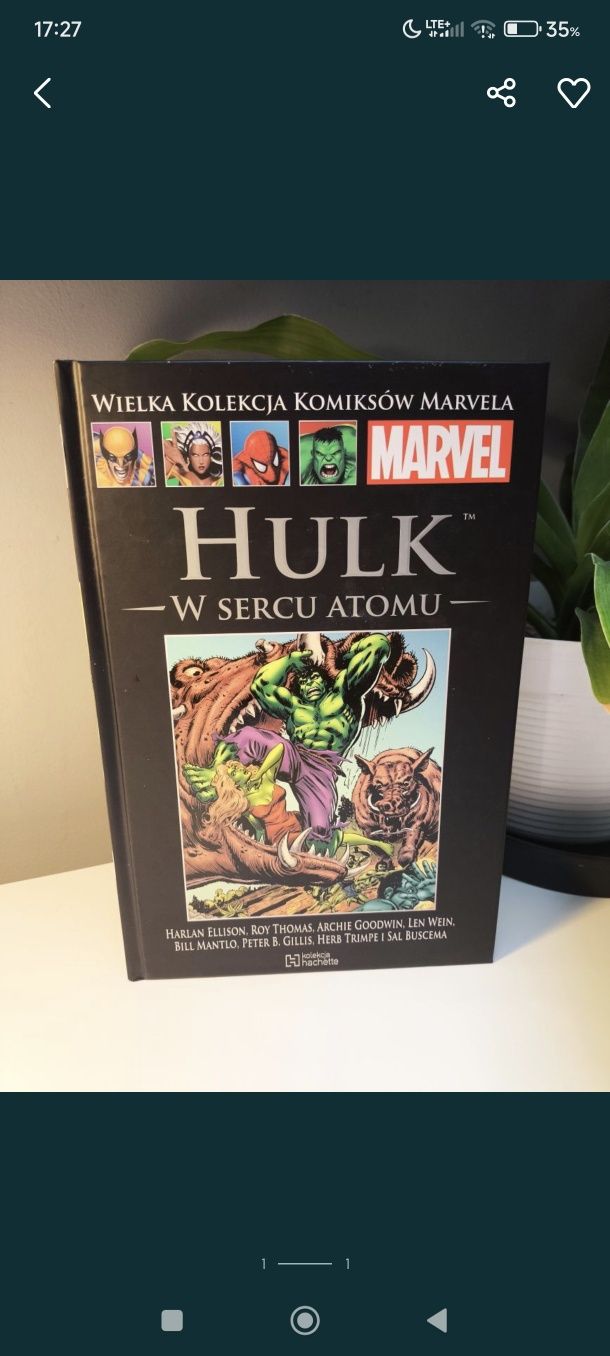 Hulk dwa komiksy w atomie