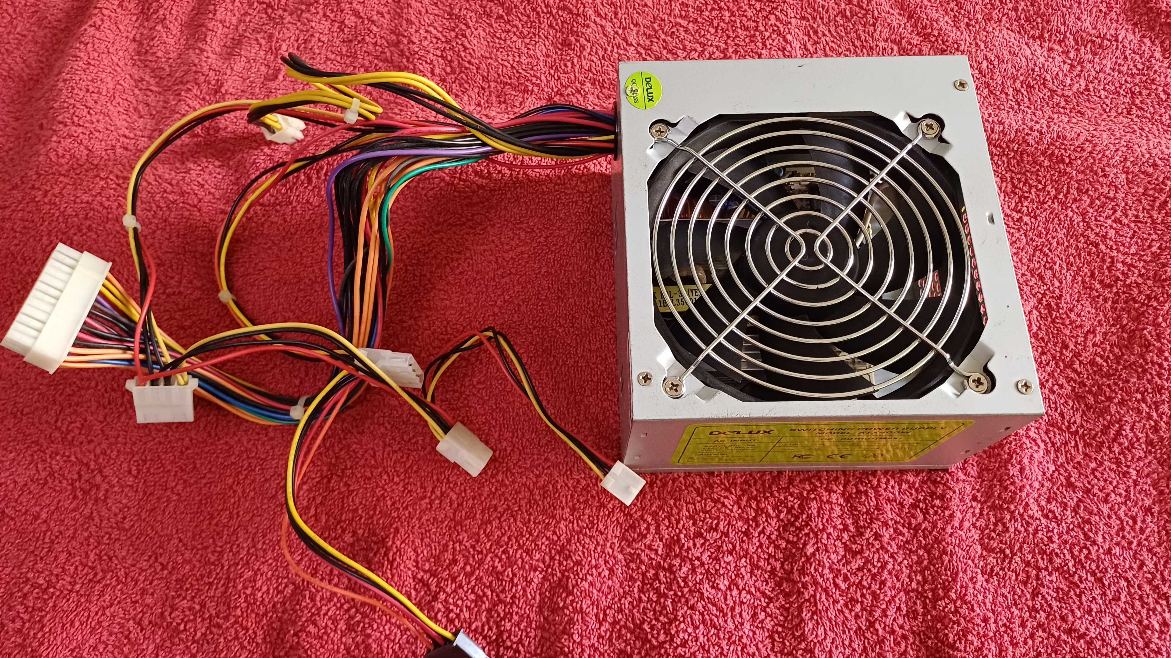 Блок питания Delux ATX-400w fan-120mm