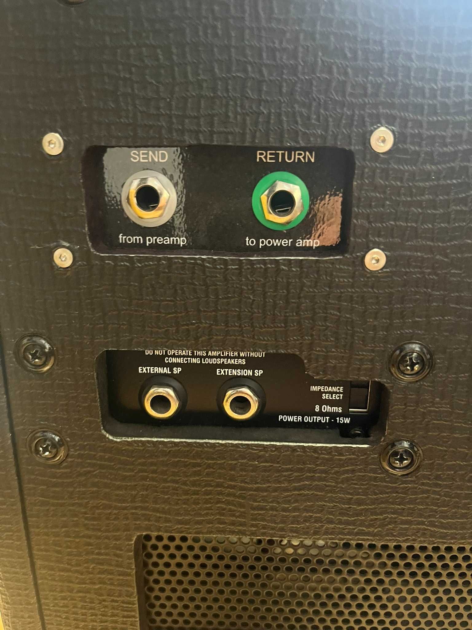 Vox AC15 C1 z pętlą efektów