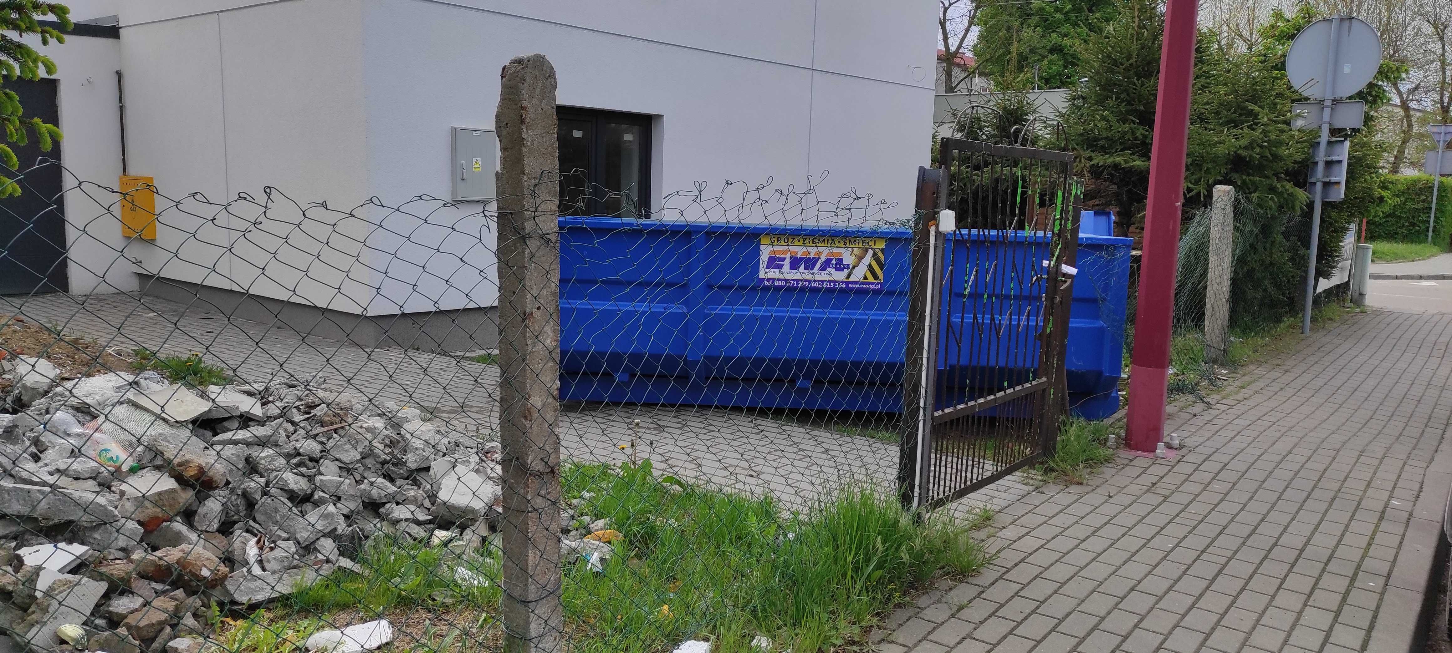 Wywóz śmieci gruzu ziemi odpady KONTENER Big Bag Tczew Pruszcz Malbork