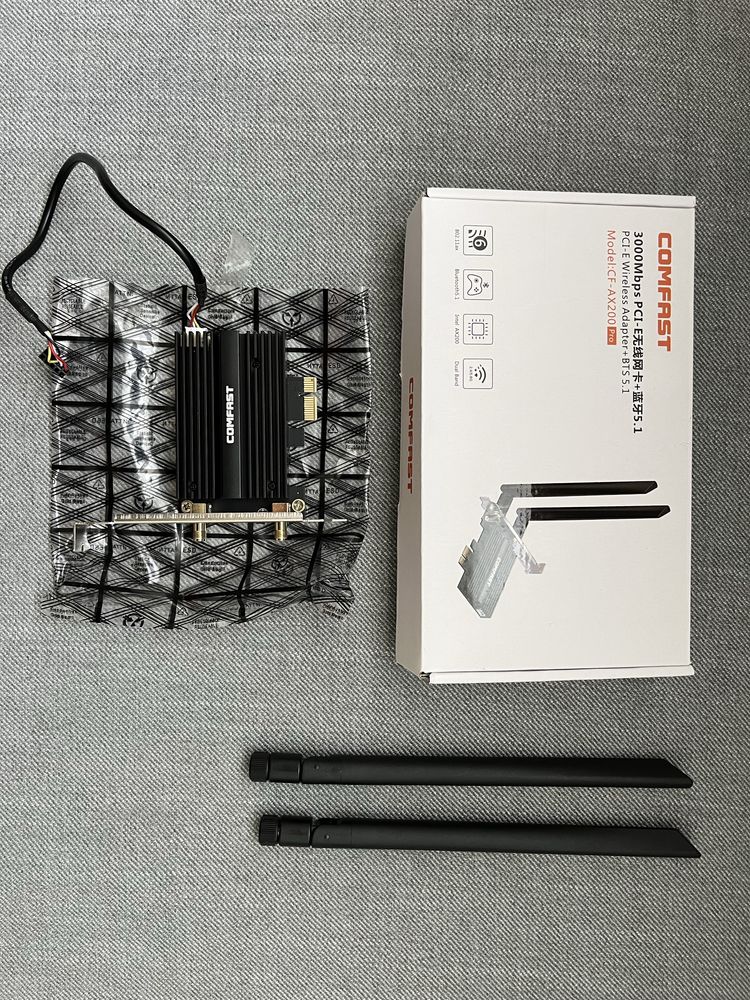 Intel CF-AX200 (Wi-Fi 6 + Bluetooth)