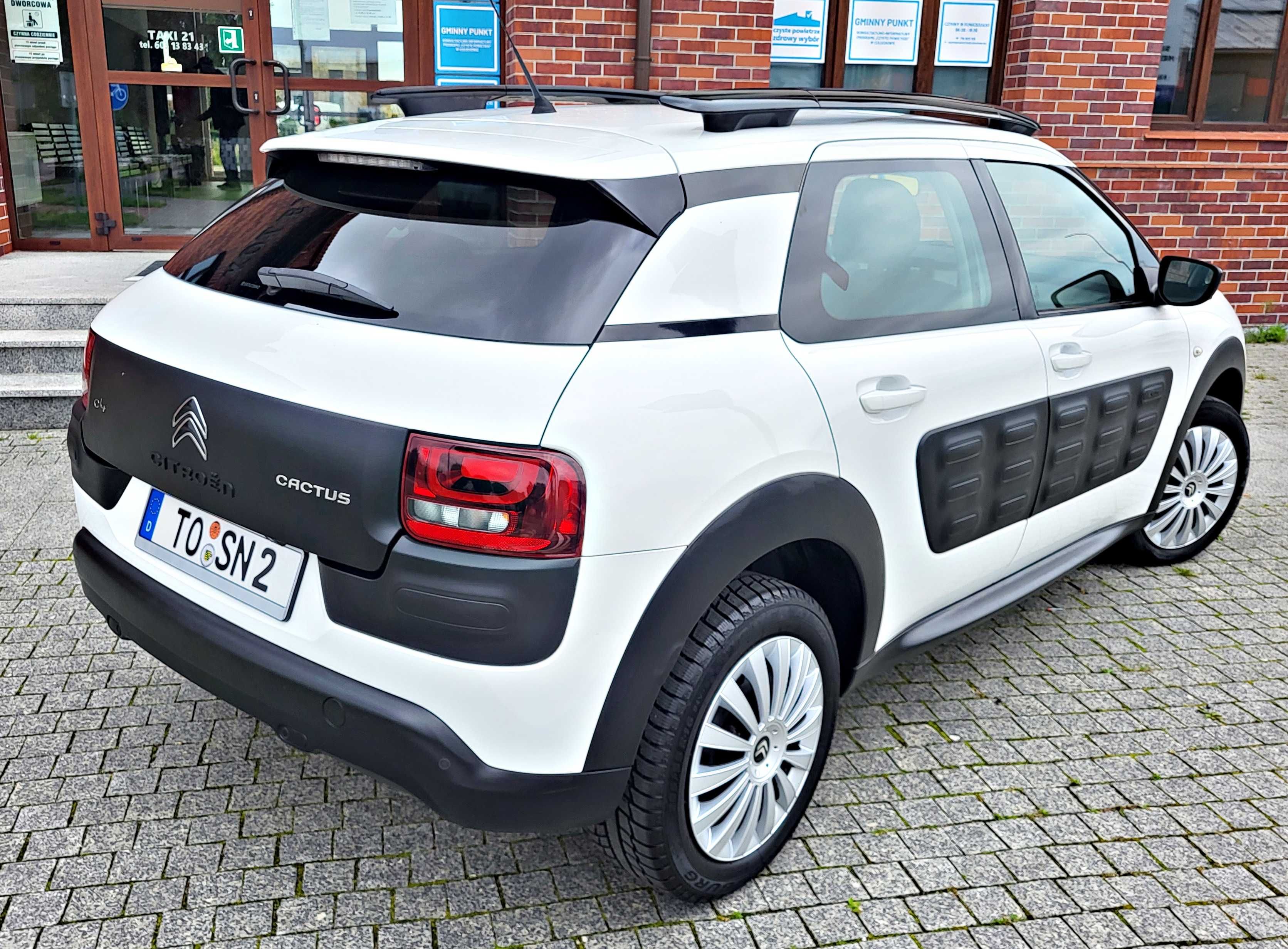 Śliczny Citroen C4 Cactus 2015 Rok  *Klimatron*Kamera*Pod.Fotele!