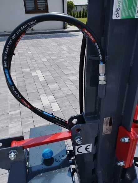 łuparka hydrauliczna na Wom 20 t