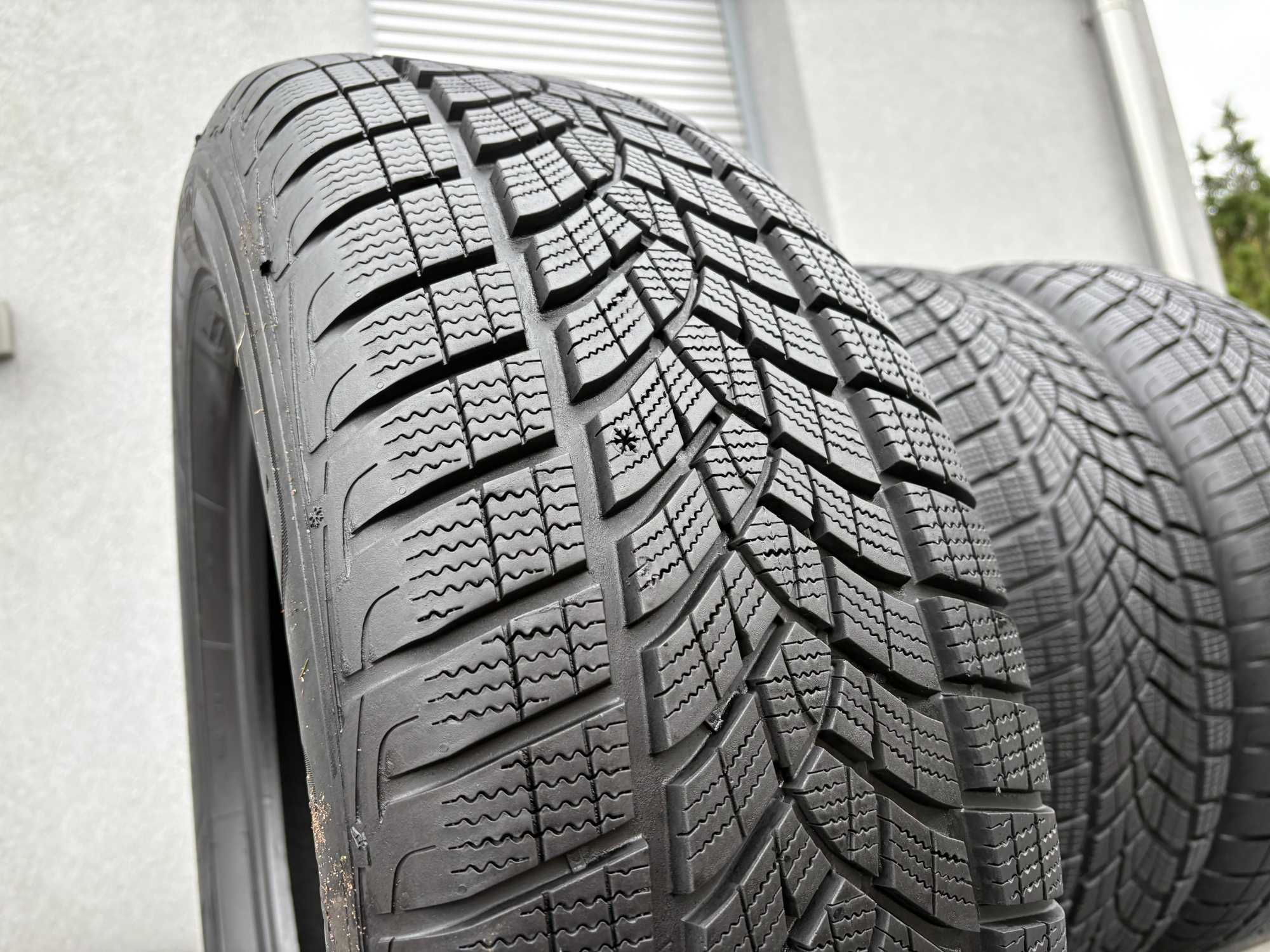 4szt zimowe 255/65R18 GoodYear 8,5mm 2023r bieżnik jak nowe! Z13111