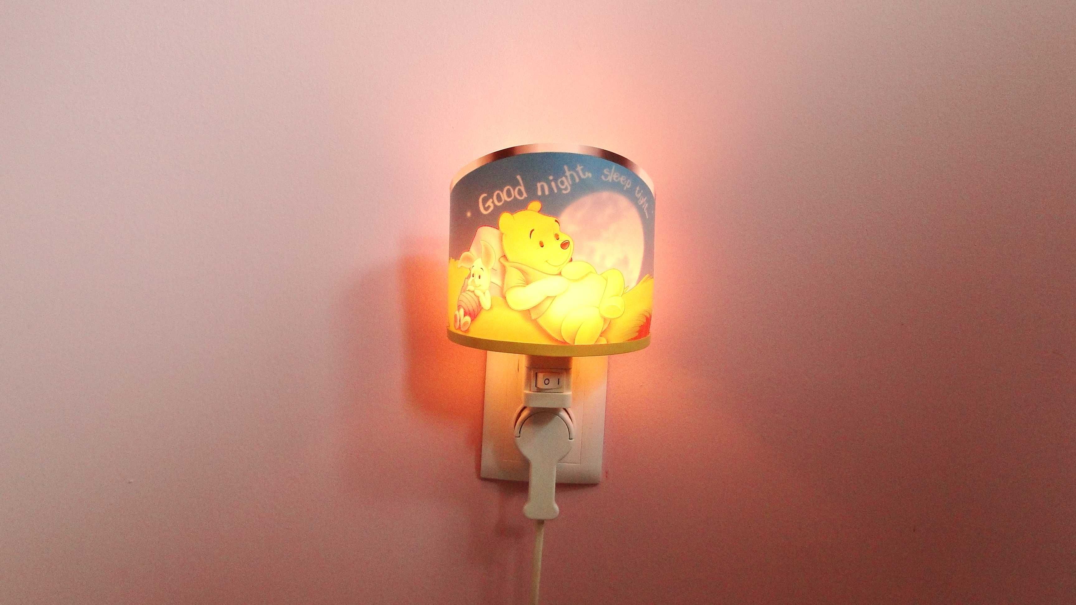 Lampka nocna Kubuś Puchatek