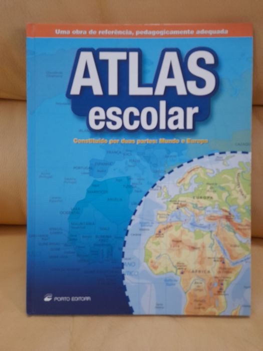Atlas escolar, mundo e europa