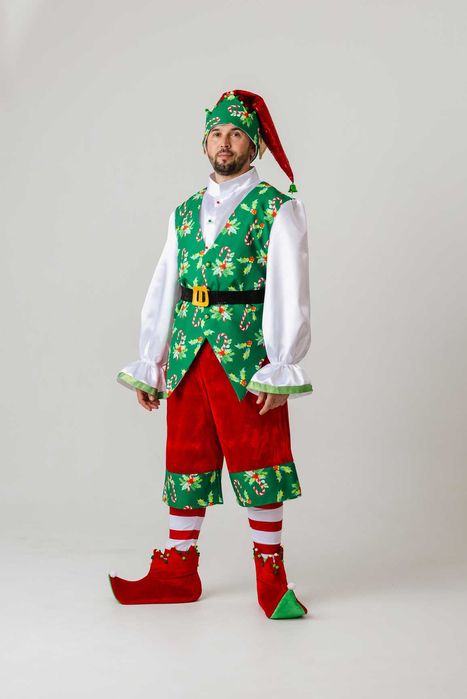 Костюм Ельфа дорослий новорічний