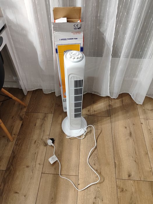 Nowy wentylator kolumnowy z oscylacją 3x tryb mocy