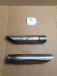 Dwa końcowe wydechy Pro race exhaust systems