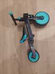 Rowerek optimus milly mally turkusowy zielony 3 w 1