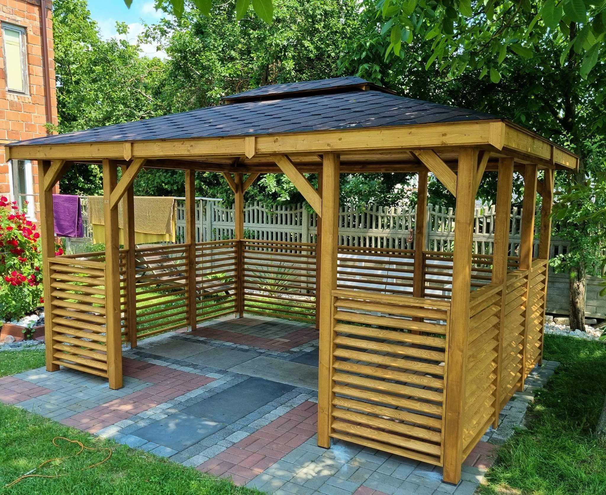 ALTANA ogrodowa, altanka LIZBONA 3x4, wiata , pergola PRODUCENT