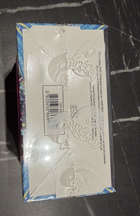Booster Box Pokemon Stellar Crown 36 Bossterów, zafoliowany Saled