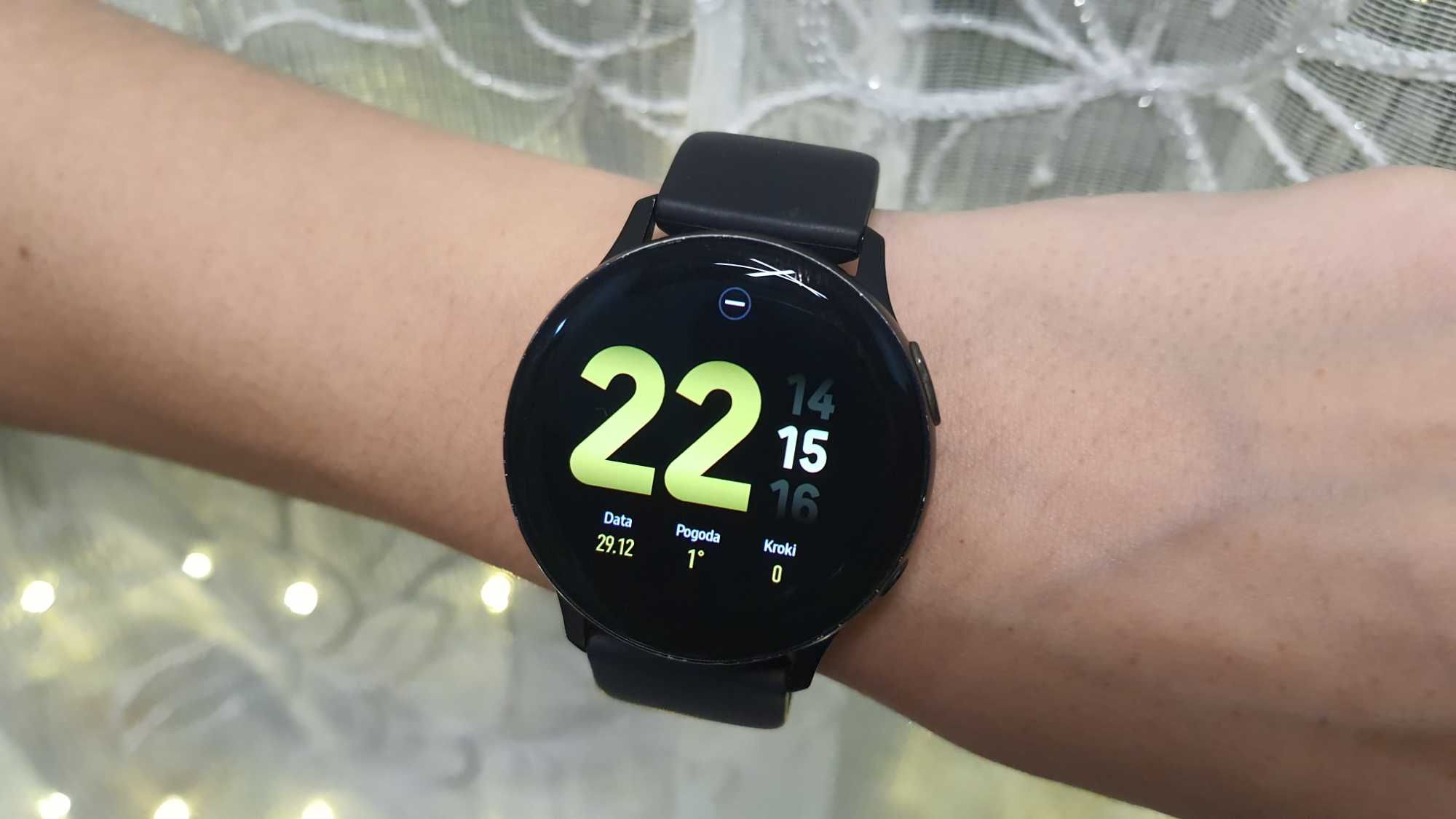 Smartwatch Samsung Galaxy Watch Active 2  40mm Aqua Black / Czarny