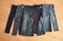 Spodnie jeansowe 116 United Color of Benetton + M&S 5 szt