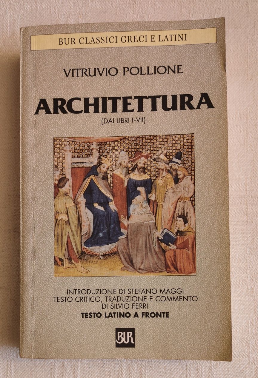 ARCHITETTURA (DOS LIVROS I-VII), Vitruvio Polllione
