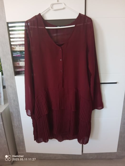 Sukienka plisowana Sinsay m