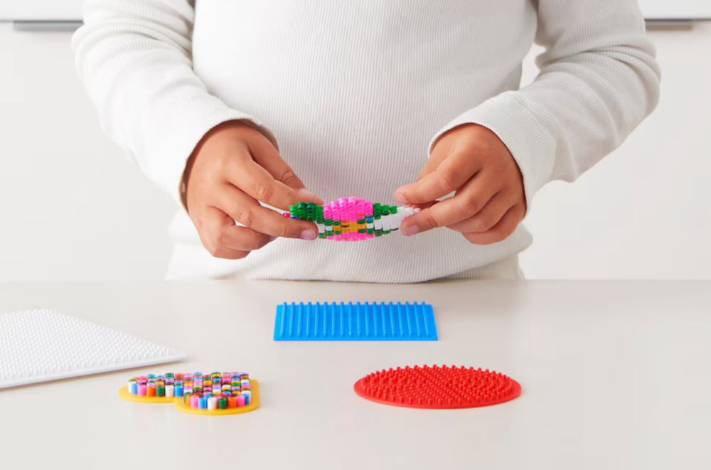 Miçangas térmicas - contas de plástico para brincar