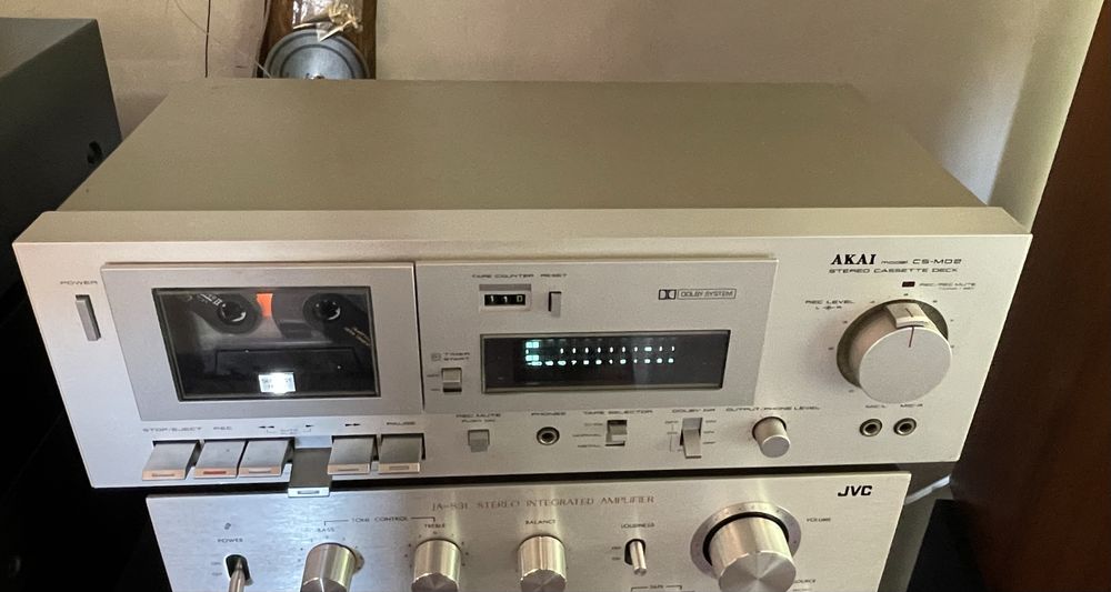 Deck AKAI CS-MO2 w pięknym  stanie wizualnym i techmicznym