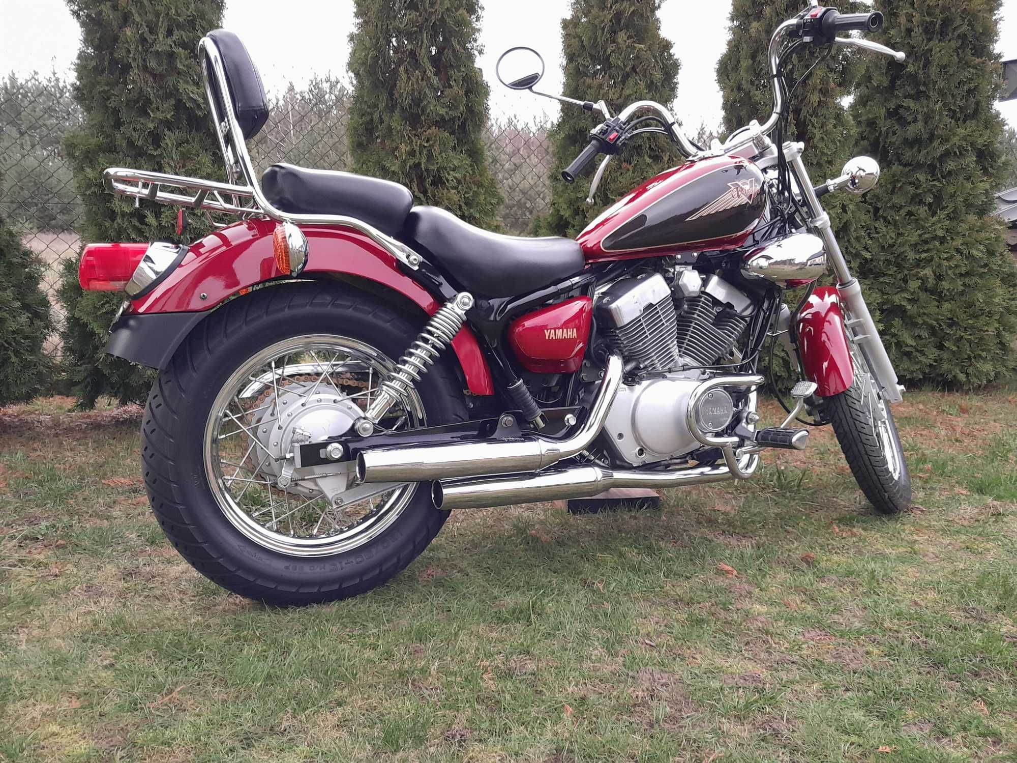 Yamaha Virago XV 125 przebieg  13 tyś. nowy olej, akumulator, z Niemic