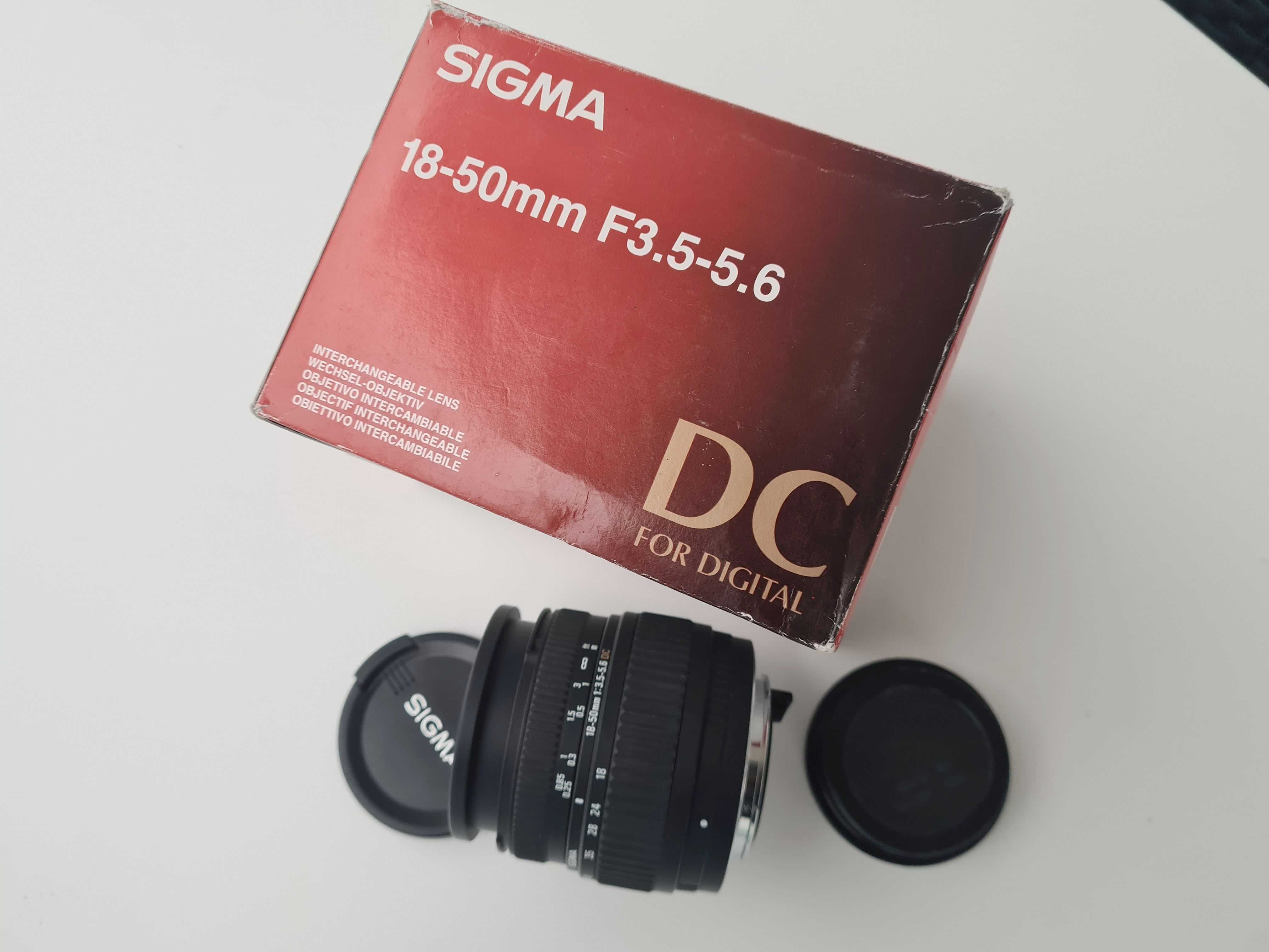 .Obiektyw Sigma 18-50mm 1:3.5-5.6 DC do Pentax