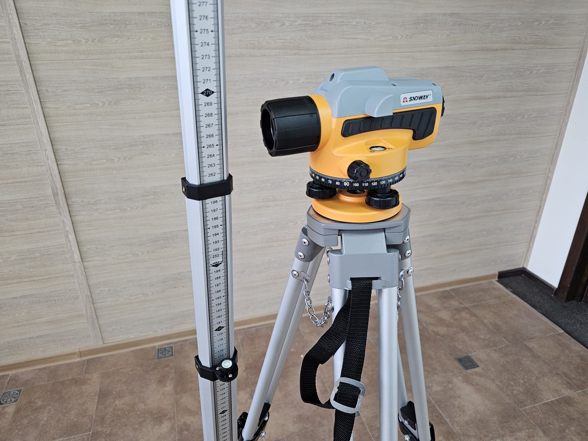 Профессиональный Комплект Нивелир Sndway SW-32A +Штатив +Рейка 3м+уров