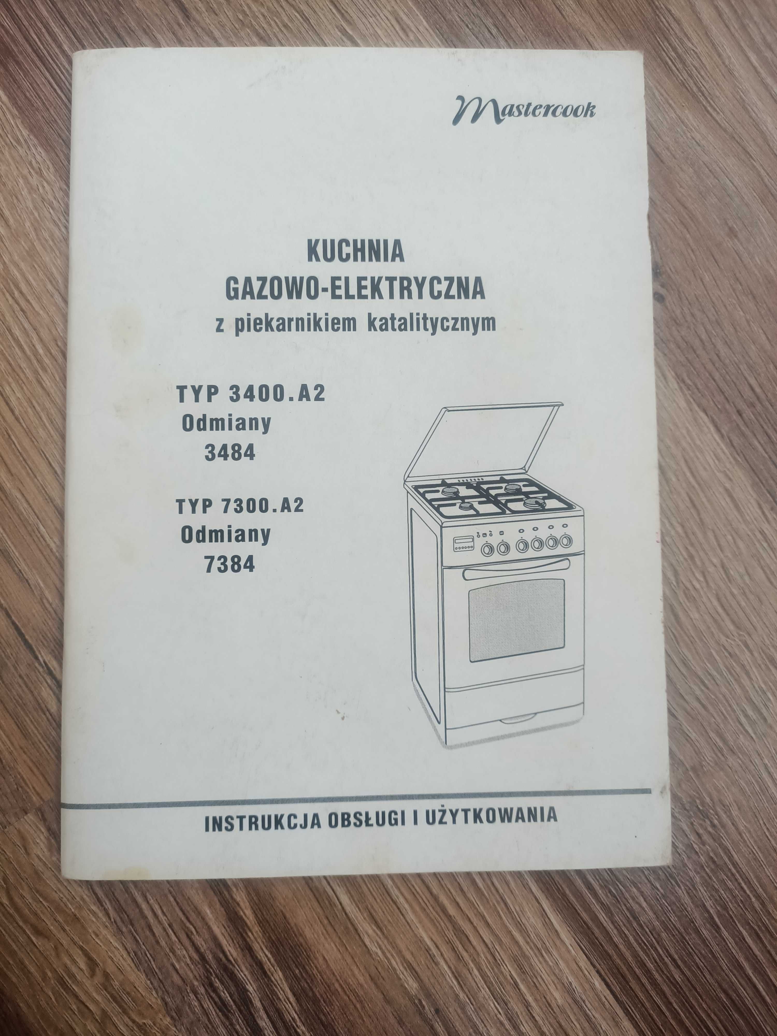 Instrukcja obsługi kuchenki mastercook