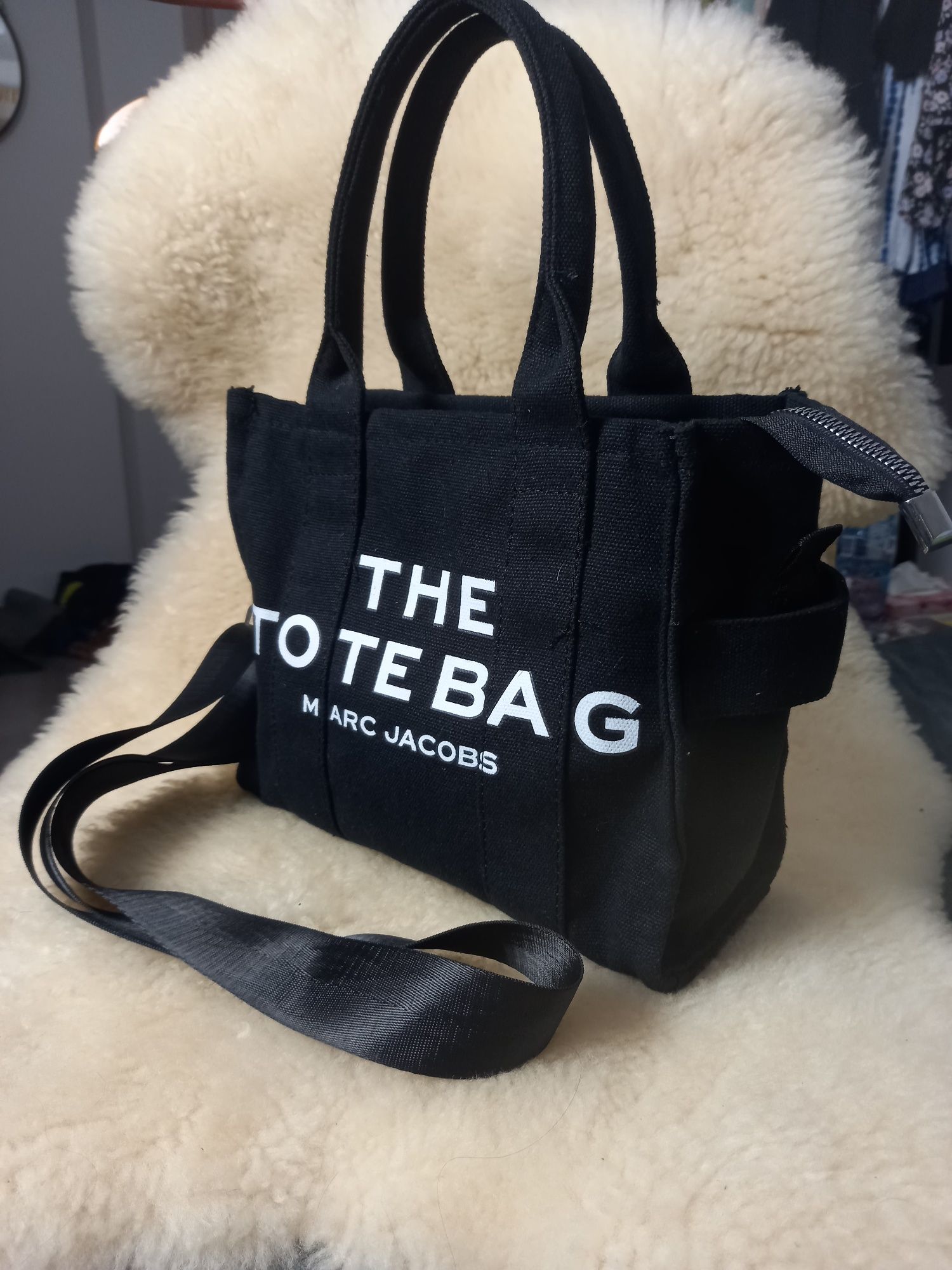 Torebka z logo Marc Jacobs The Tote Bag