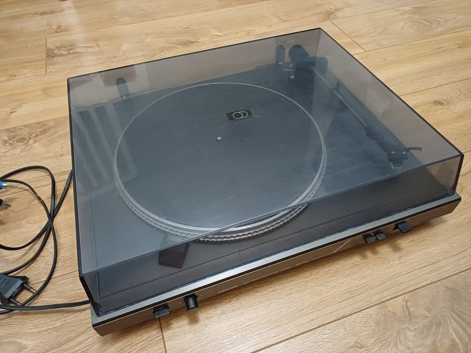 Gramofon Unitra Fonica GS-464 + przejściówka na chinch