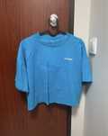Niebieski T-shirt Wrangler