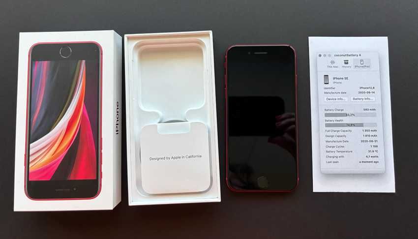 iPhone 12 SE (2ªgeração) 64GB de 2021, desbloqueado