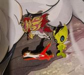 Pin Zamazenta Celebi Latias 3pc Pokemon TCG