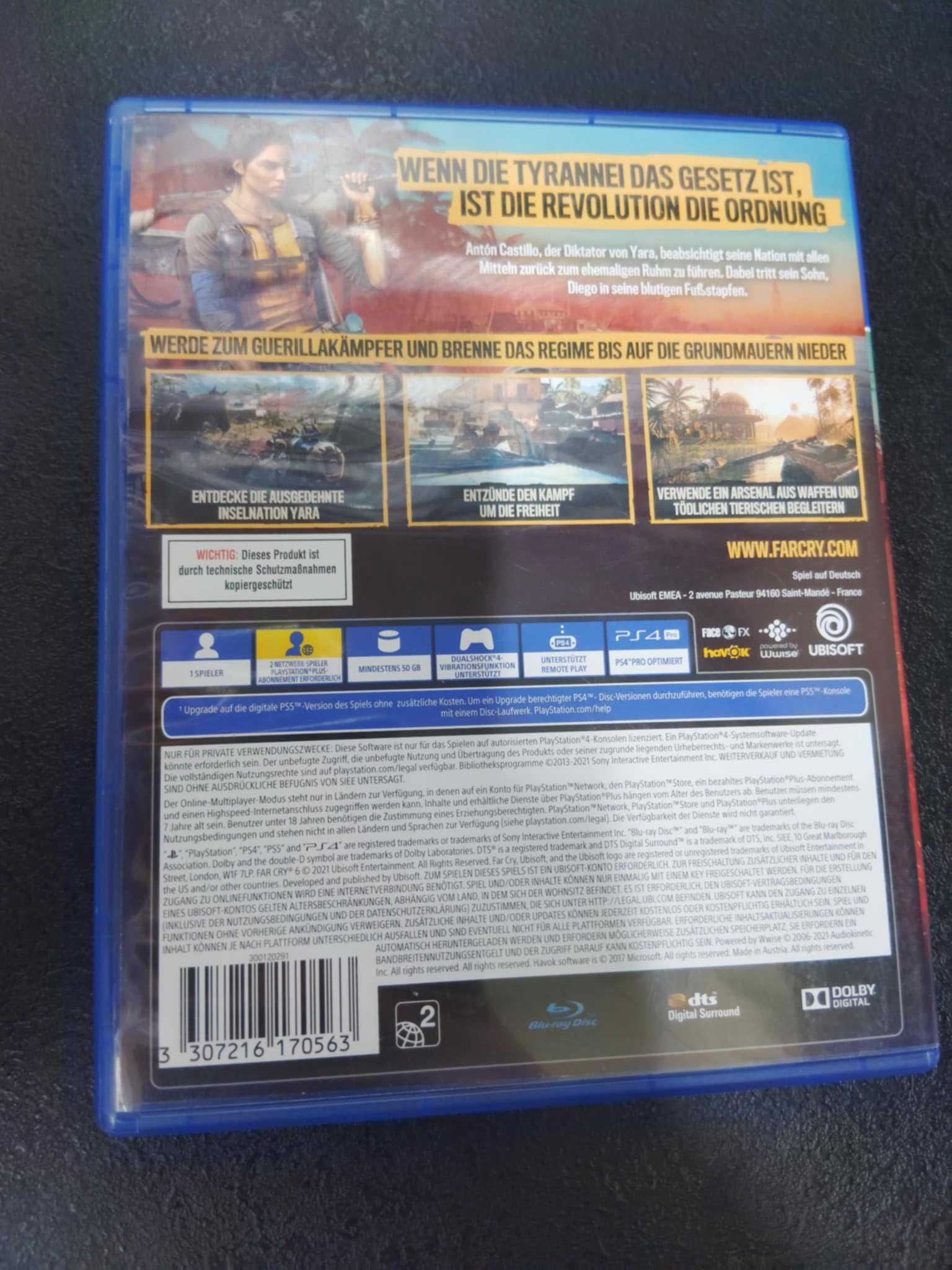 Far Cry 6 PS4 Polskie napisy są w grze