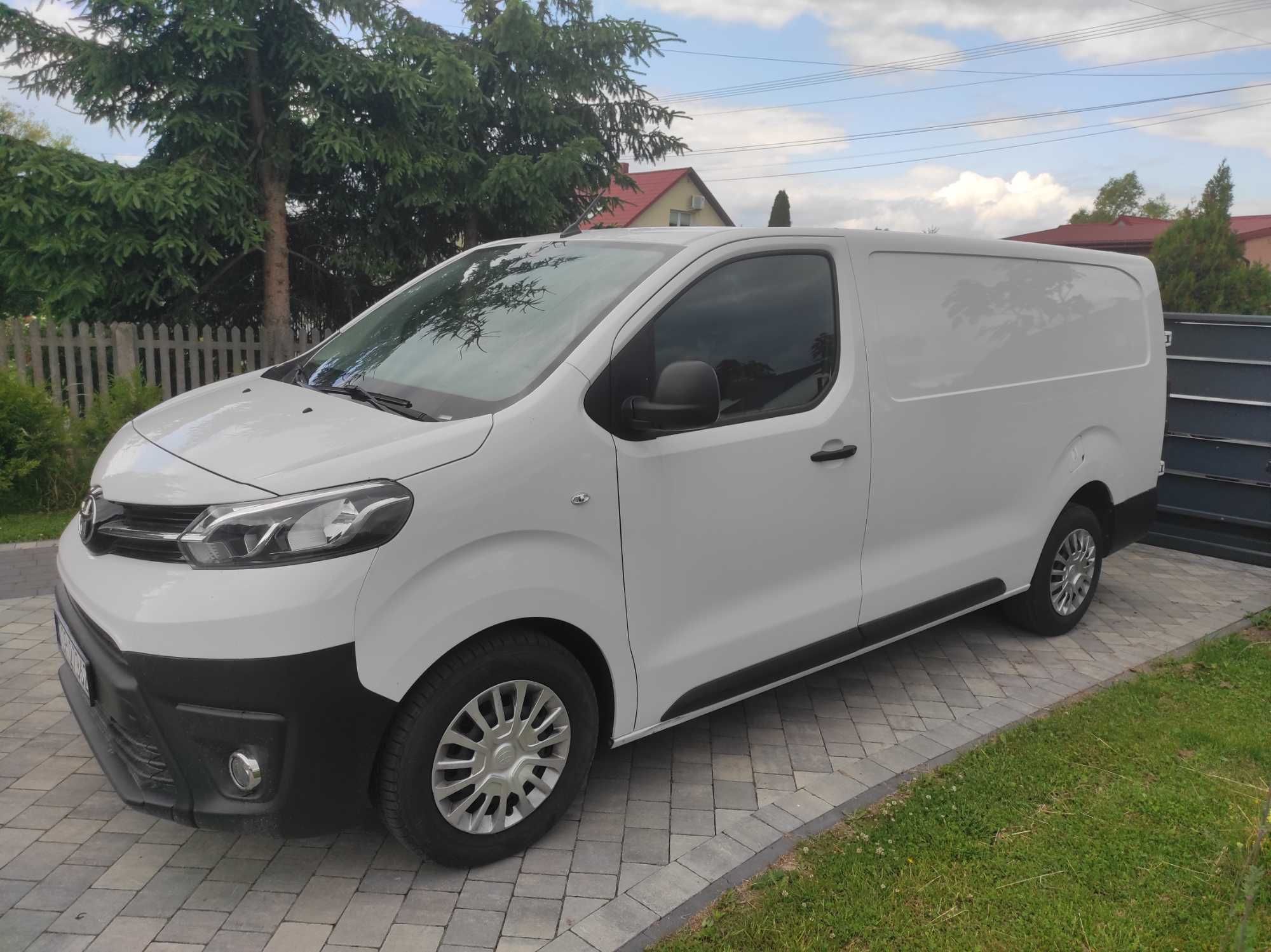 Toyota Proace L2 2.0D 22R Wynajem z wykupem, Prywatne raty bez BIK KRD