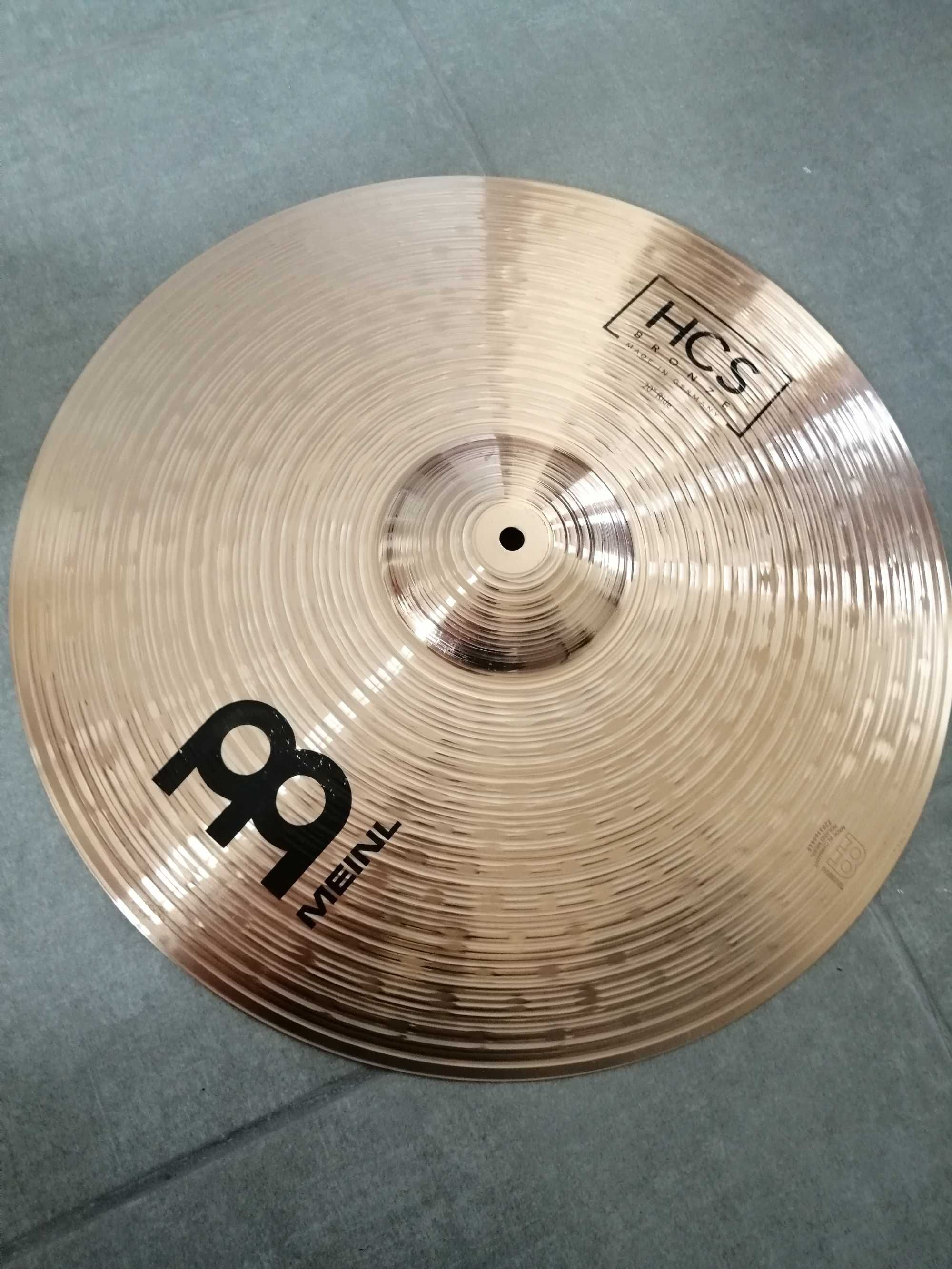 Pratos de choque e ride meinl