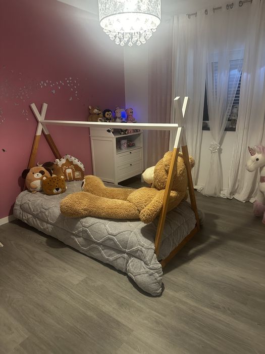 Cama criança tipi Montessori 90x190