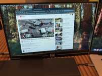 Монітор портативний 15" IVV Full HD IPS 60 Гц