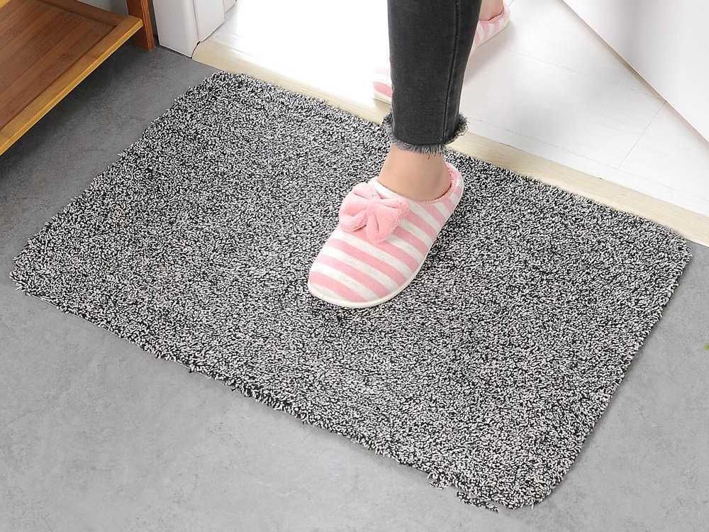 Magiczna wycieraczka mata do butów MAGIC STEP MAT pod drzwi SZARA