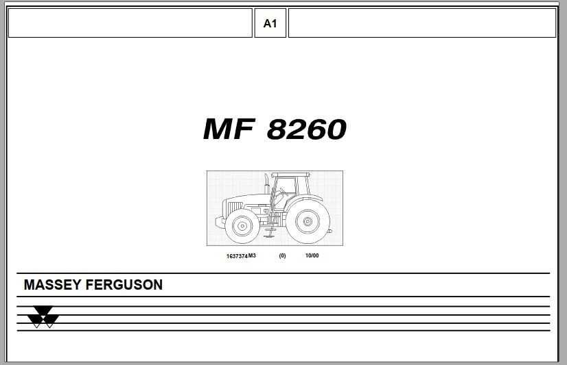 Katalog części Massey Ferguson MF 8260 ENG]