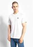 Oryginalny T-shirt koszulka CONVERSE biała biały klasyczna logo haft