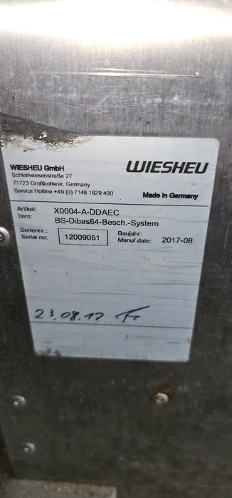 Szafa  wózek gastronomiczny do pieca Wiesheu Dibas wózek gastronomiczn